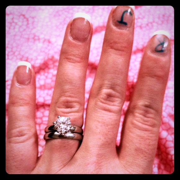 Engagement set silver