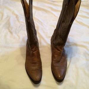 Justin Cowboy Boots 7 1/2B