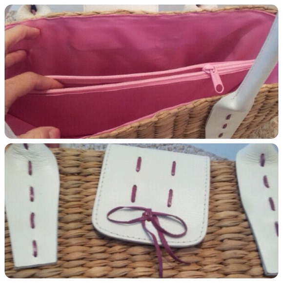 HP🎉🎀Beautiful straw bag - Picture 3 of 3