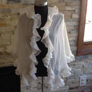 ❤️SALE❤️ Ruffled Dress Scarf/ Shawl