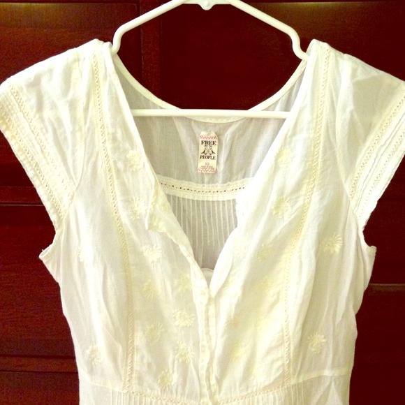 Free People white dress