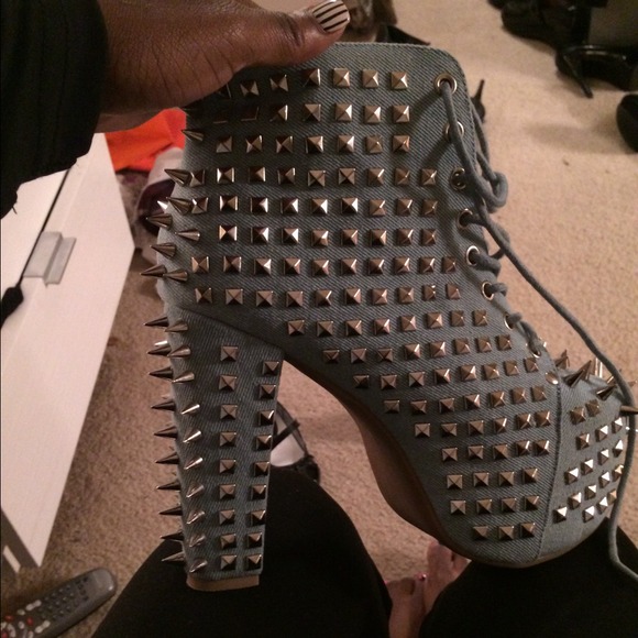 Jeffrey Campbell Spiked Jean Litas