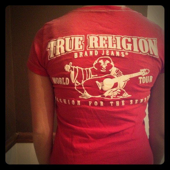 SOLD SOLD SOLD True Religion v neck T shirt