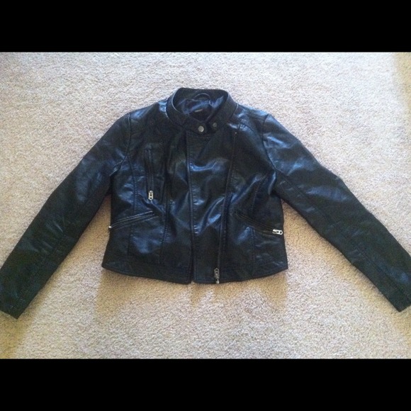 TRADED Forever 21 Faux Leather Jacket