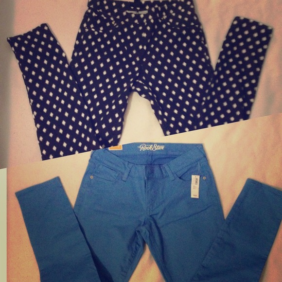 ‼️🚫SOLD🚫‼️Colored pants and printed pants