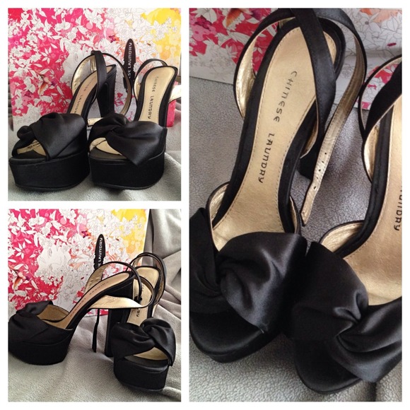 Chinese Laundry Black Heels