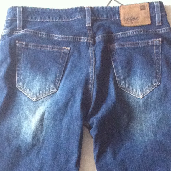 MOSSIMO Stretch 5-Pocket Blue Denim Jeans - Picture 3 of 3