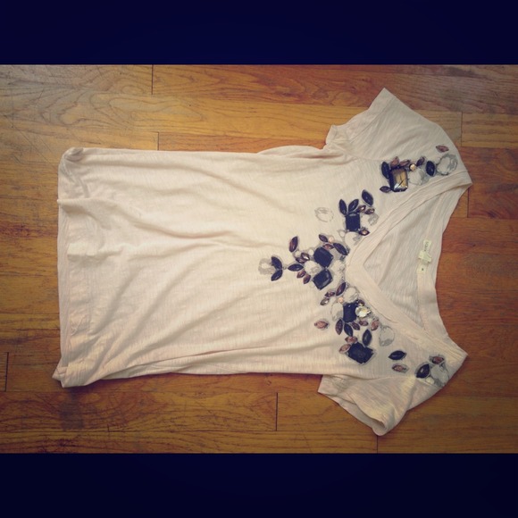 jcrew jewel top.