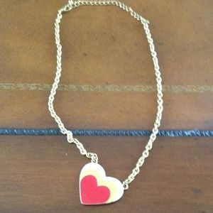 Cute heart necklace