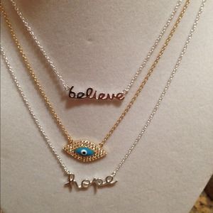 Hand made sterling silver necklace