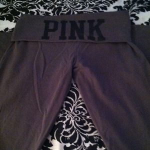 LOVE pink straight yoga pants