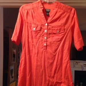 Coral tunic