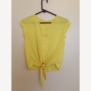 Cute Yellow Blouse