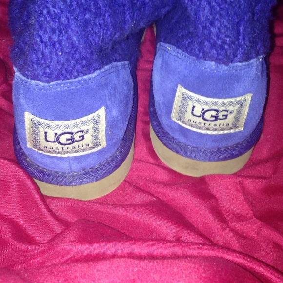 Blue ugg boots