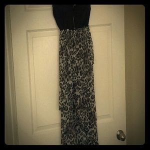 Animal print dress