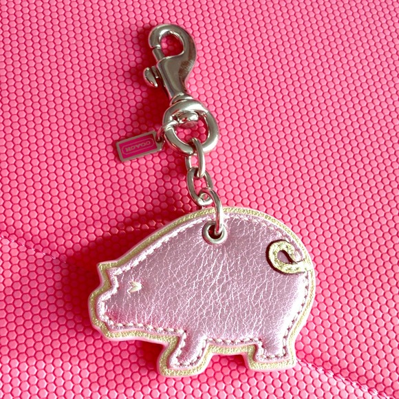 New Price⭐ Coach Pig Charm