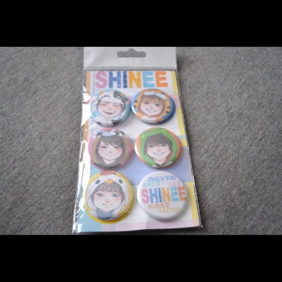 [kpop] SHINee Button Set