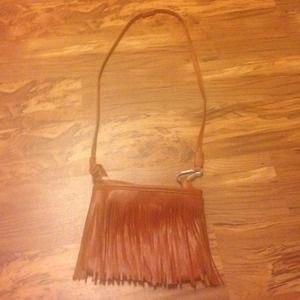 FRINGE CROSS BODY PURSE