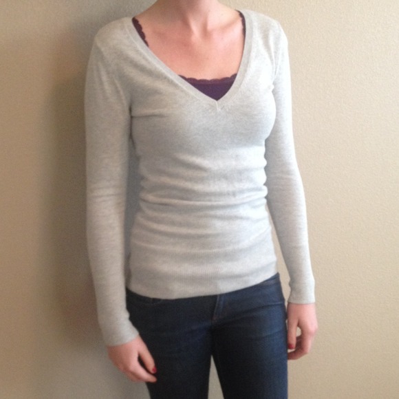 American Eagle Outfitters Sweaters - Gray Sweater from American Eagle