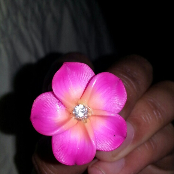 Flower earrings