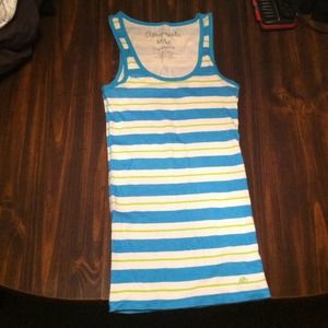 Aeropostale striped tank-too