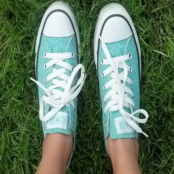 Turquoise Converse