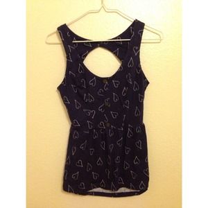 Hearts tank top