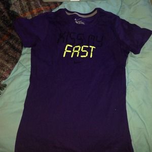 Nike kiss my fast tshirt