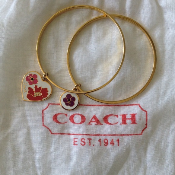 🔴COACH POPPY BANGLES🔴