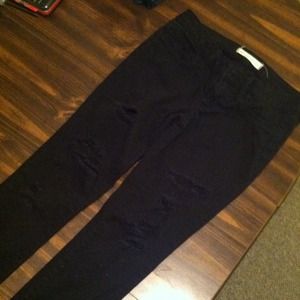 Black skinny jeans