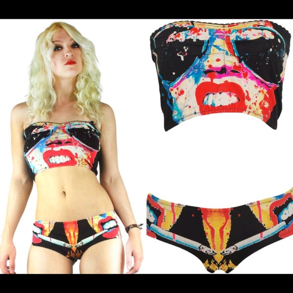 Two piece bandeau set - Picture 2 of 4