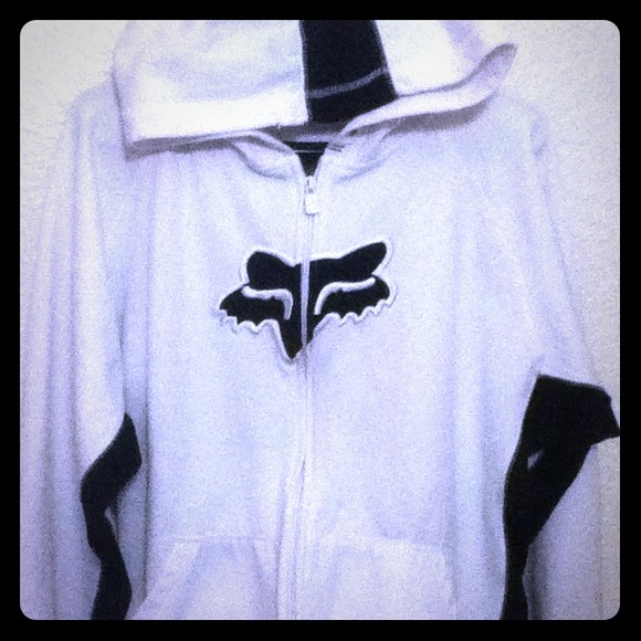 Fox zip up hoodie