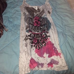 Banana split USA California beach dress.