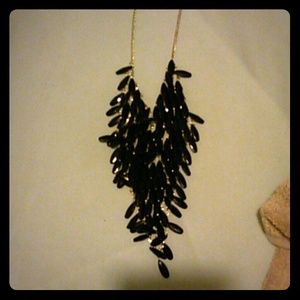 Black and gold necklace