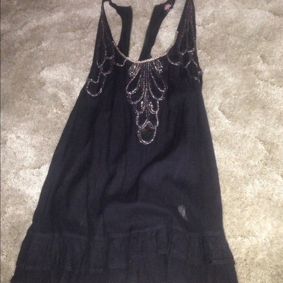 Free People black dress