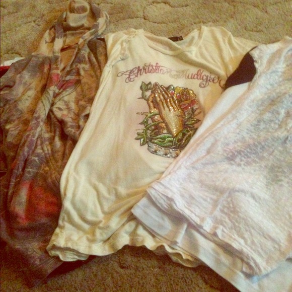 10 tops and hoodies bundled together!