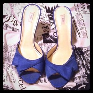 Zara Royal Blue Heels NEW LOW PRICE