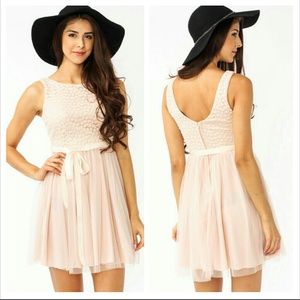 NWOT Crochet Dress
