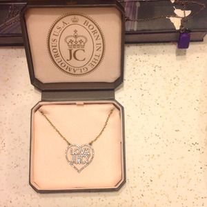 100% Authentic Juicy Couture "Love Juicy" necklace
