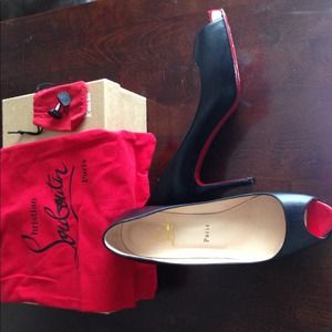 Authentic Christian Louboutin Mater Claude heels