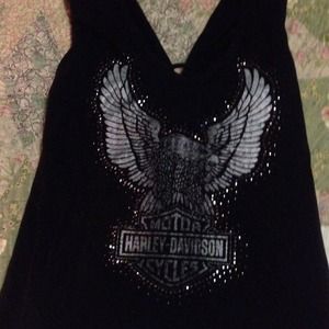 HD braided back knit top