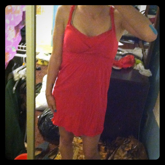 Pink cotton dress