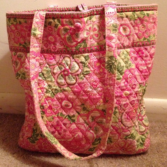 Medium Vera Bradley Rose Tote