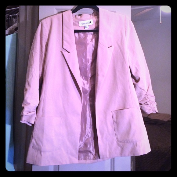 Forever 21 tan blazer