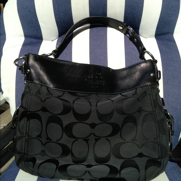 Black Coach Zoe Purse