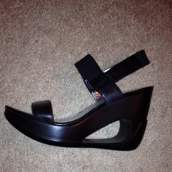 Calvin Klein cut out wedges