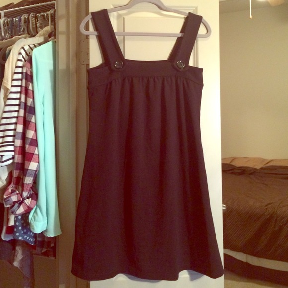 BCBG Maxazria black jumper dress