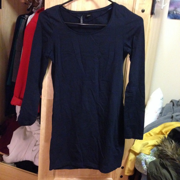 H&M Bodycon Navy dress - Picture 1 of 4