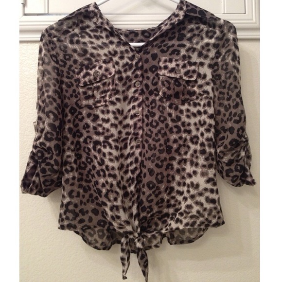 REDUCED!!Leopard print top