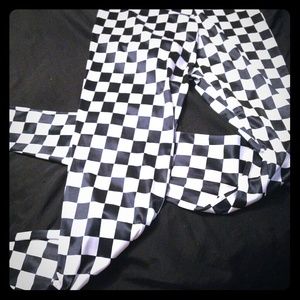 Checkerboard Leggings Large